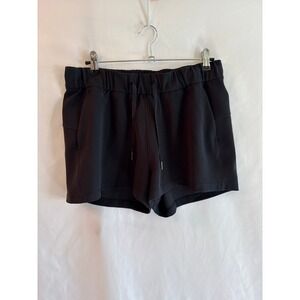 Lululemon On The Fly Black Shorts Size 8